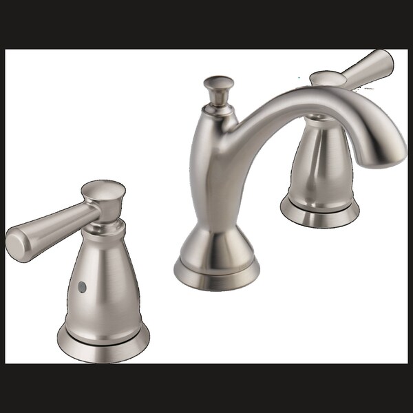 Delta Linden Traditional Two Handle Widespread Bathroom Faucet 3593